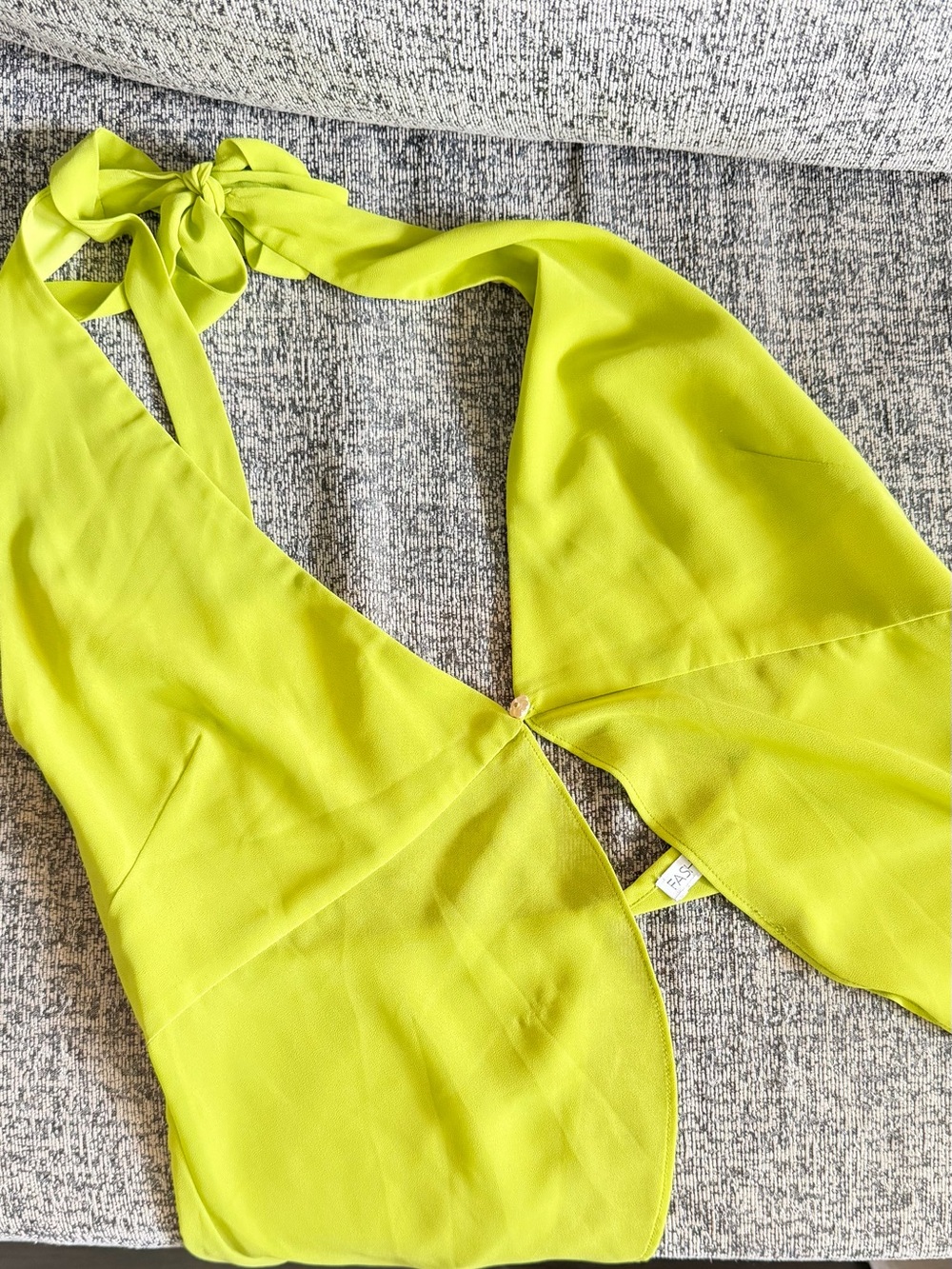 Halley Flyaway Halter Chiffon Top